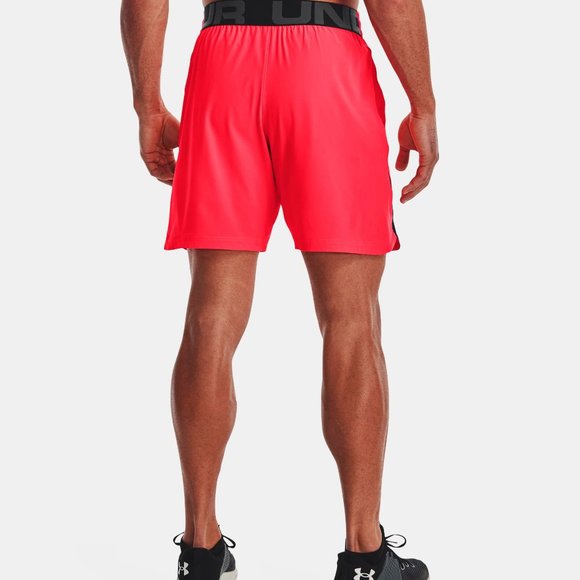 Under Armour Men's UA Elevated Woven 2.0 Shorts 1362289-628 Beta / Black NWT - Picture 2 of 7